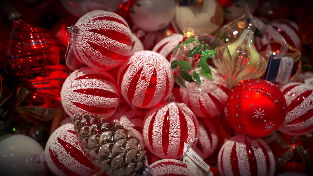 Red and white striped christmas candies arranged together symbolizing sweet festive holiday spirit