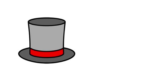 illustration of a top hat