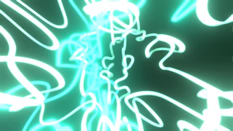dreamy & colourful neon effects, infinity or seamless loop.
