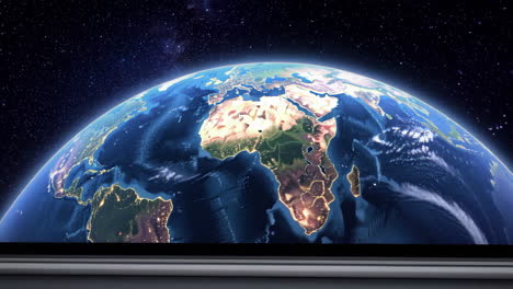 earth from space