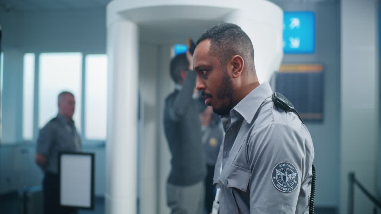 control de seguridad del aeropuerto