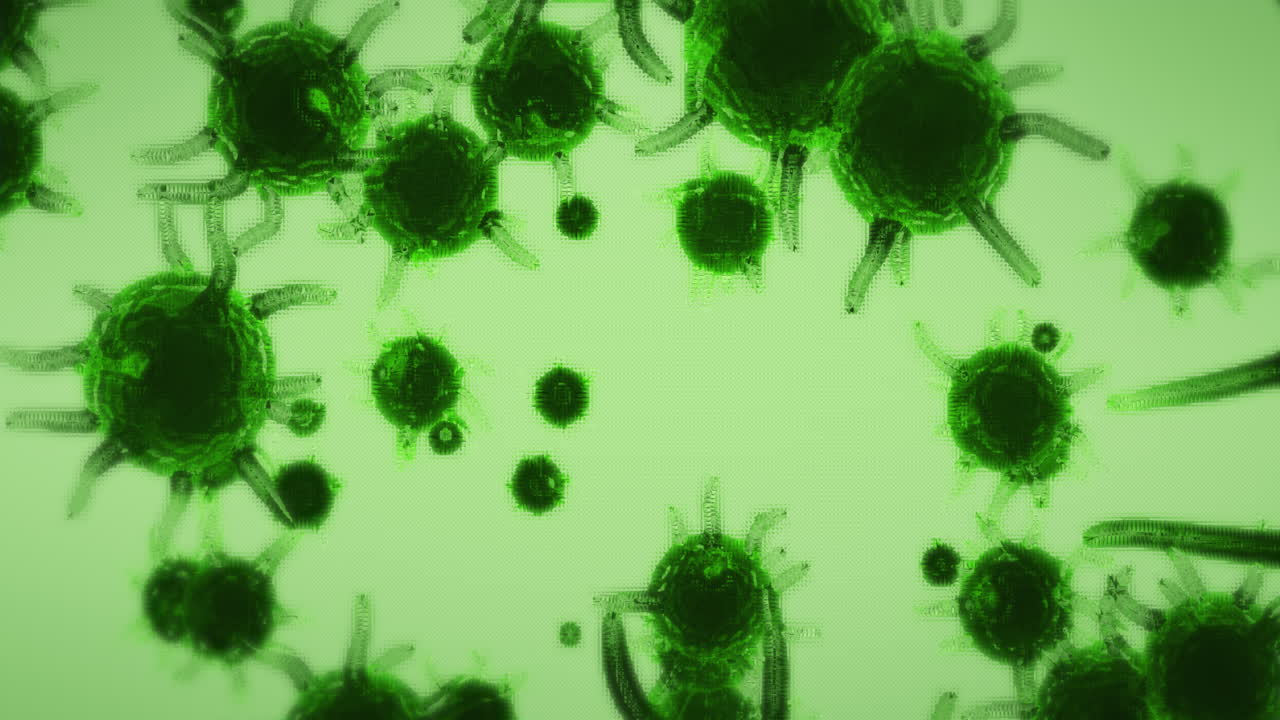 Coronavirus Covid19 animation 4k