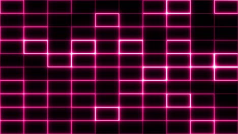 abstract neon, led square, border. futuristic colorful render
