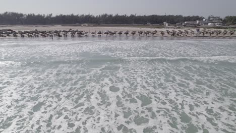 Stabilized-aerial-shot-of-Miramar-beach