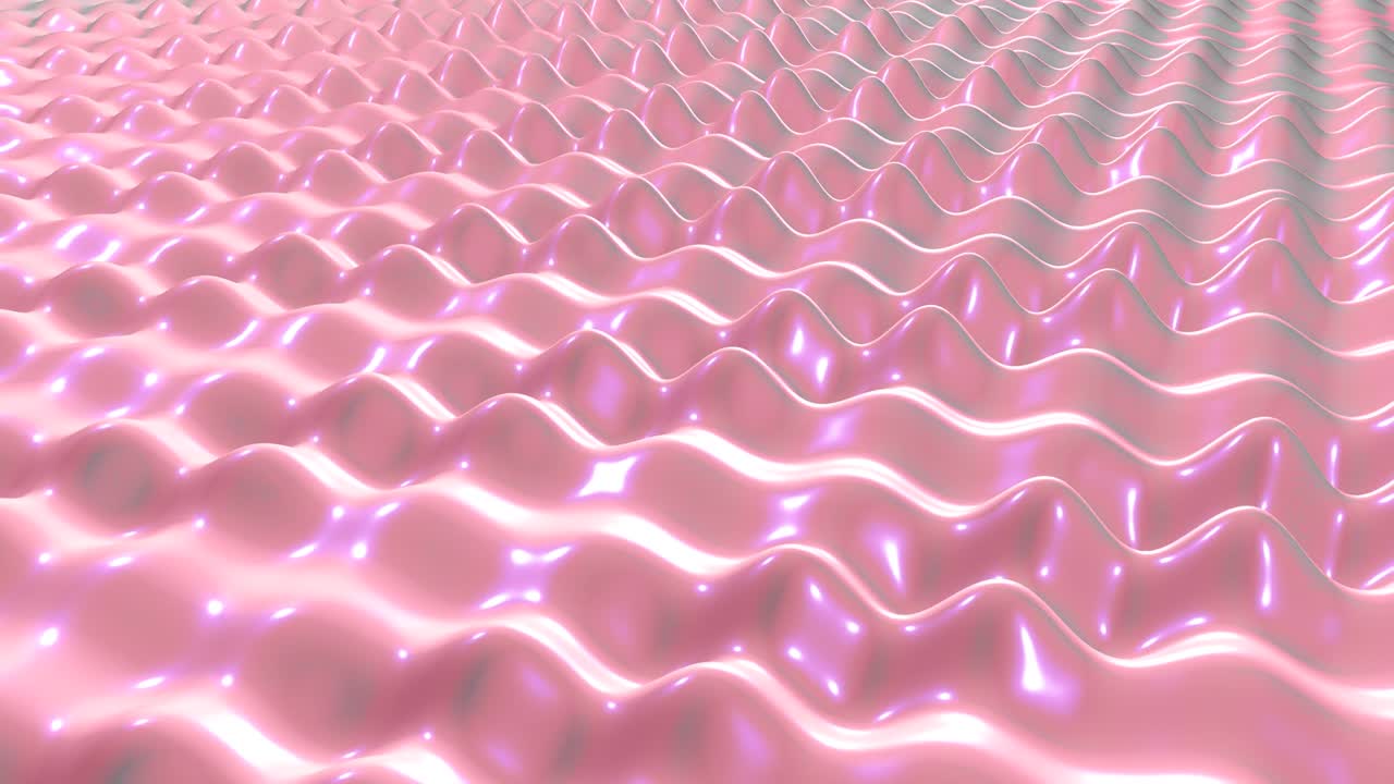 추상적인 핑크 액체 필드 파동 - 4k 원활한 루프 모션 배경 애니메이션