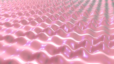 abstract dreamy pink fluid field waves - 4k seamless loop motion background animation