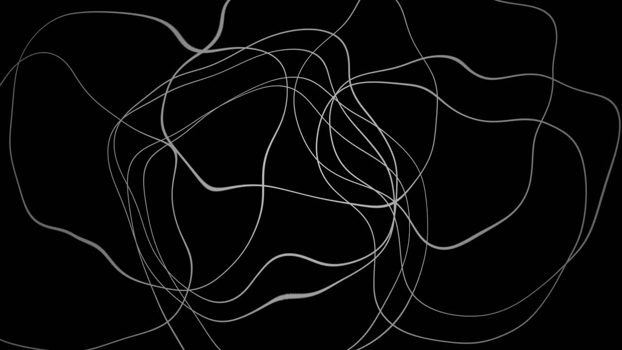 patrón de arte de línea abstracto