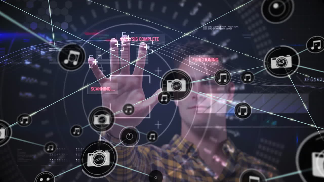 Interacting with animation and multimedia on digital interface in school setting