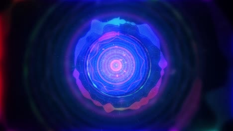 visualización de música abstracta