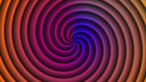 Animation - Colorful spiral in motion ready for hypnosis