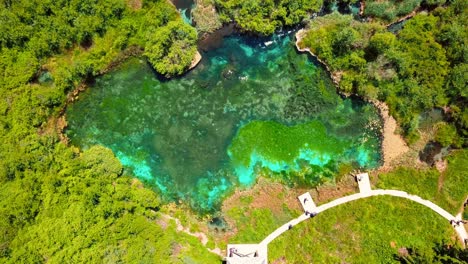 Imágenes-Aéreas-De-Drones-4k-De-Manantiales-Zelenci