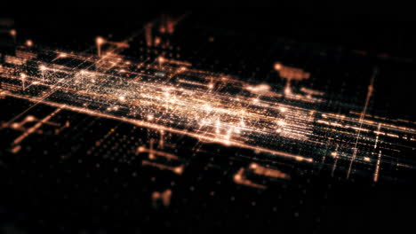 advanced data matrix simulation ui with cutting-edge digital environment with a dynamic and immersive display of interconnected data matrix information networks systems background