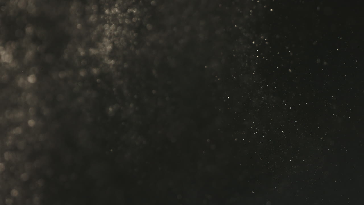 추상적인 먼지 입자