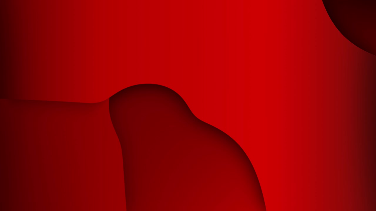 Animazione di sfondo con gradiente piatto e strati piatti con bordi netti.