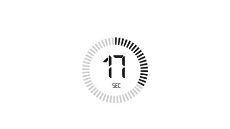 35 segundos, icono del cronómetro. icono del cronómetros en estilo plano, temporizador encendido en el fondo de color. gráficos en movimiento.