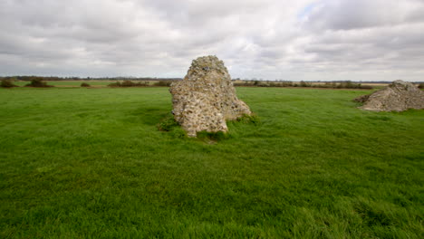 planning-shot-of-the-ruins-of-St-Benet’s-with-the-cross-of-peace-in-background