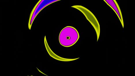 neon abstract flow looped endless.