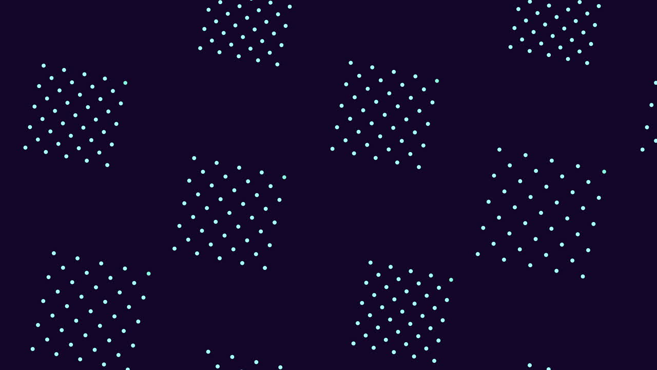 Dynamic dot grid a mesmerizing pattern of varying-sized dots on a dark backdrop