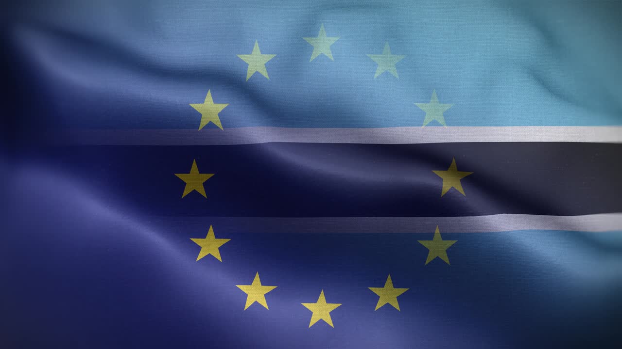 eu 보츠와나 발 루프 배경 4k