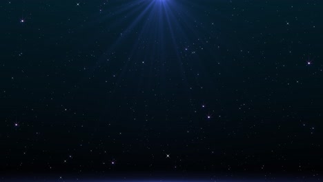 abstract digital square particles background for business finance research tech science blue fiber
