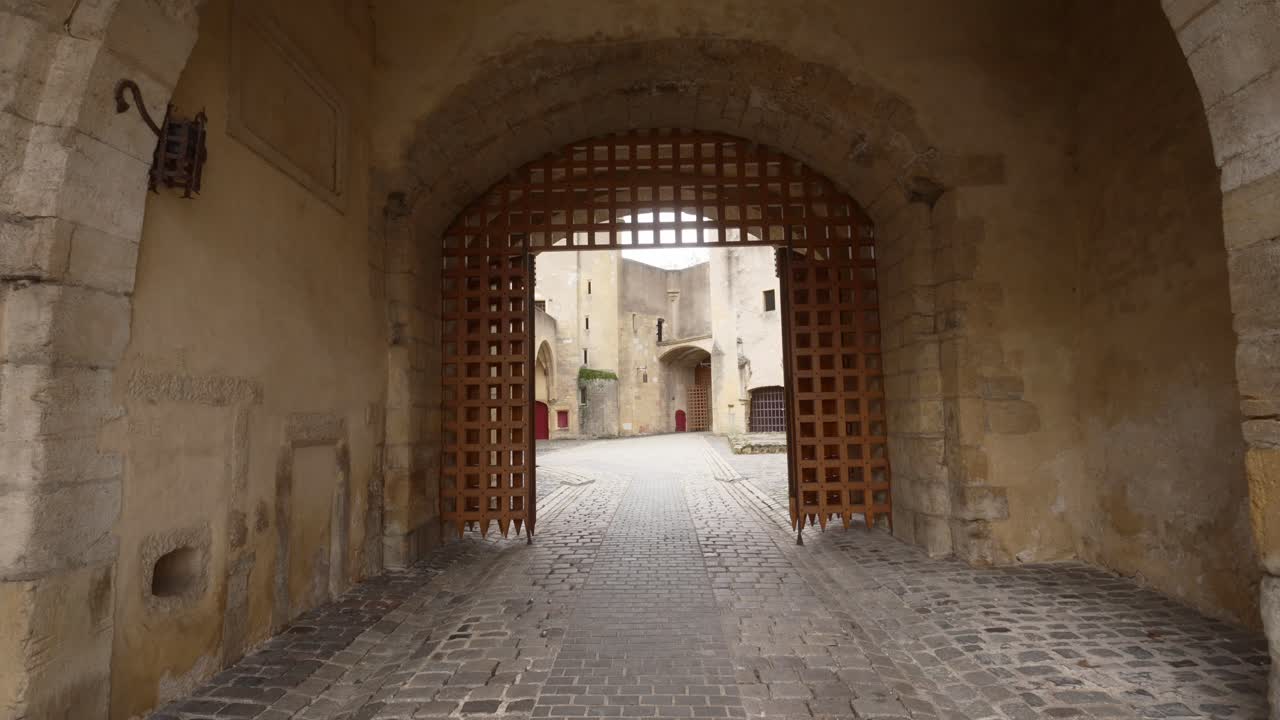 The entrance to the German's Gate in Metz, France