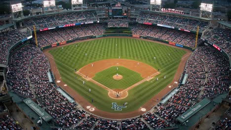 exciting baseball game in progress: a spectacular view of the stadium with fans engaged and players on the field showcasing the thrill of america's favorite pastime