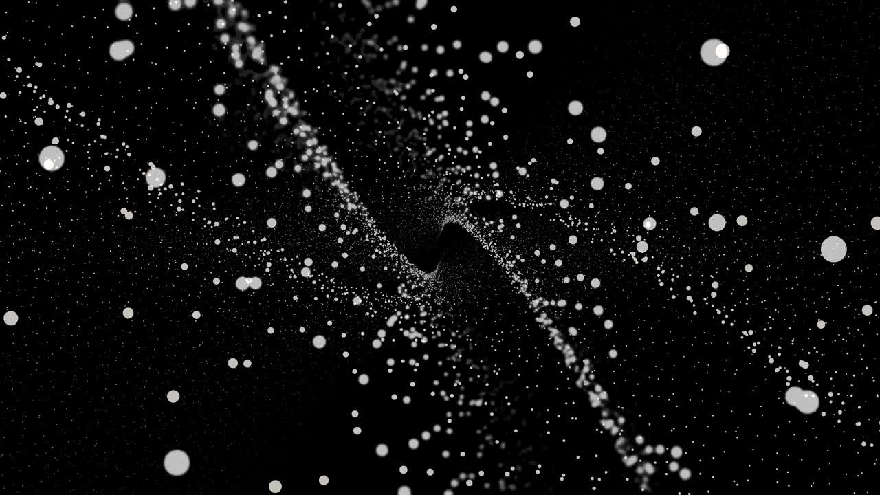 추상적인 나선형 입자