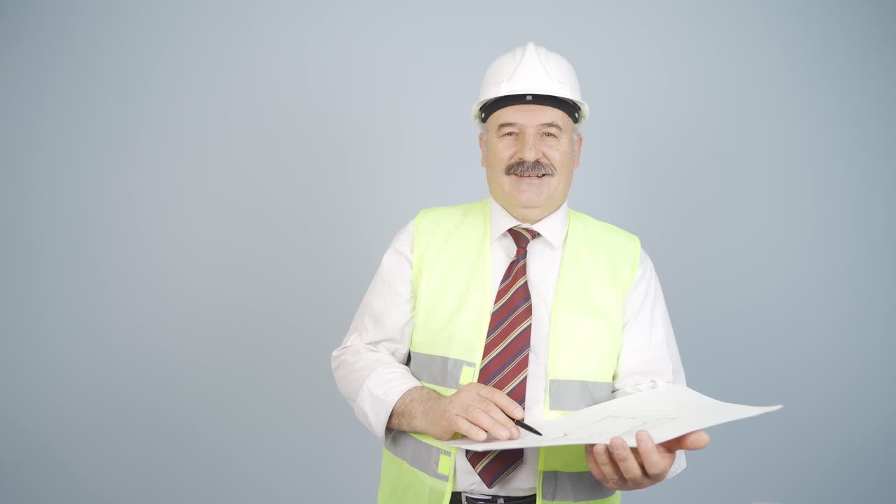 el ingeniero que tiene el proyecto se ríe.