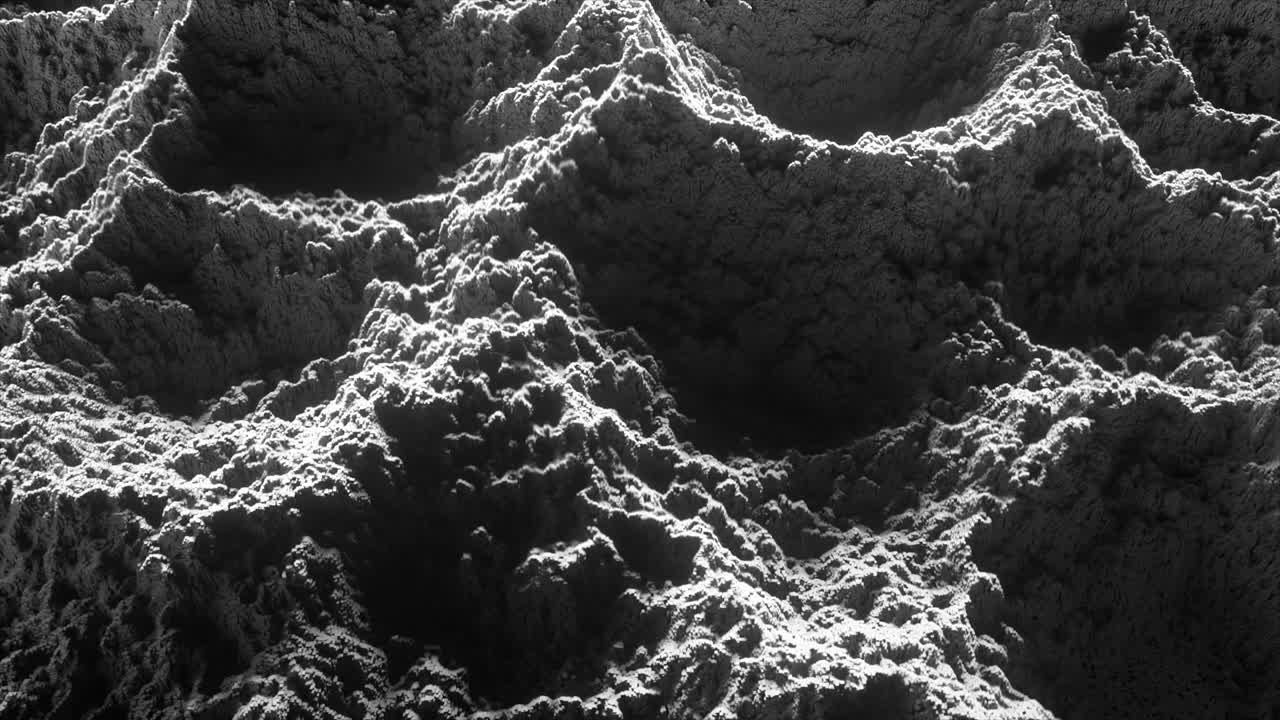 Abstract wave displacement surface