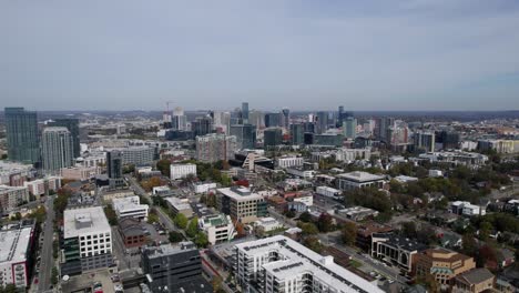 Aerial-Reveal-of-Downtown-Nashville