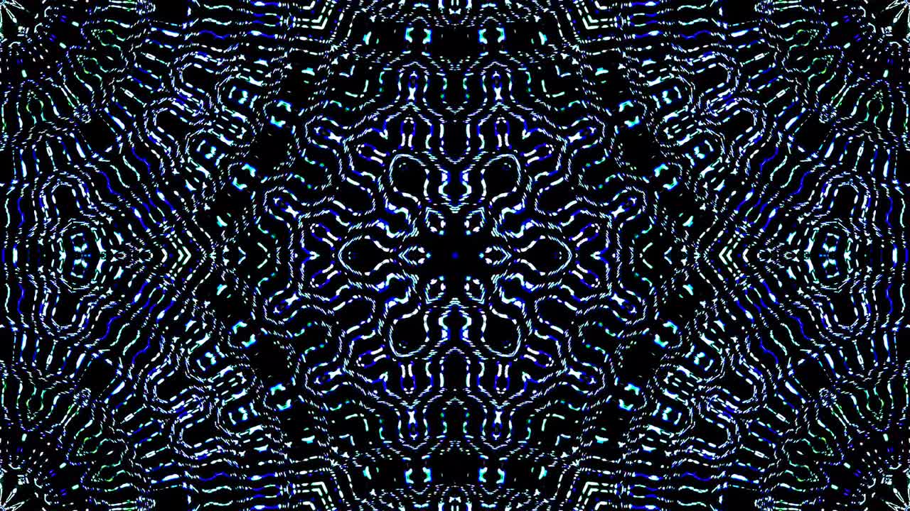 Bright abstract light governing full color, kaleidoscope