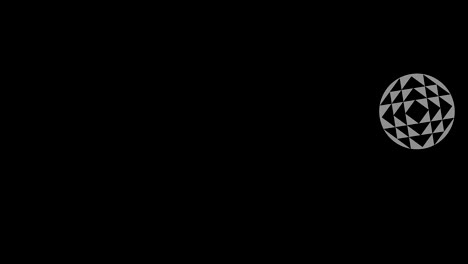 objeto blanco y negro sobre un fondo negro mínimo.