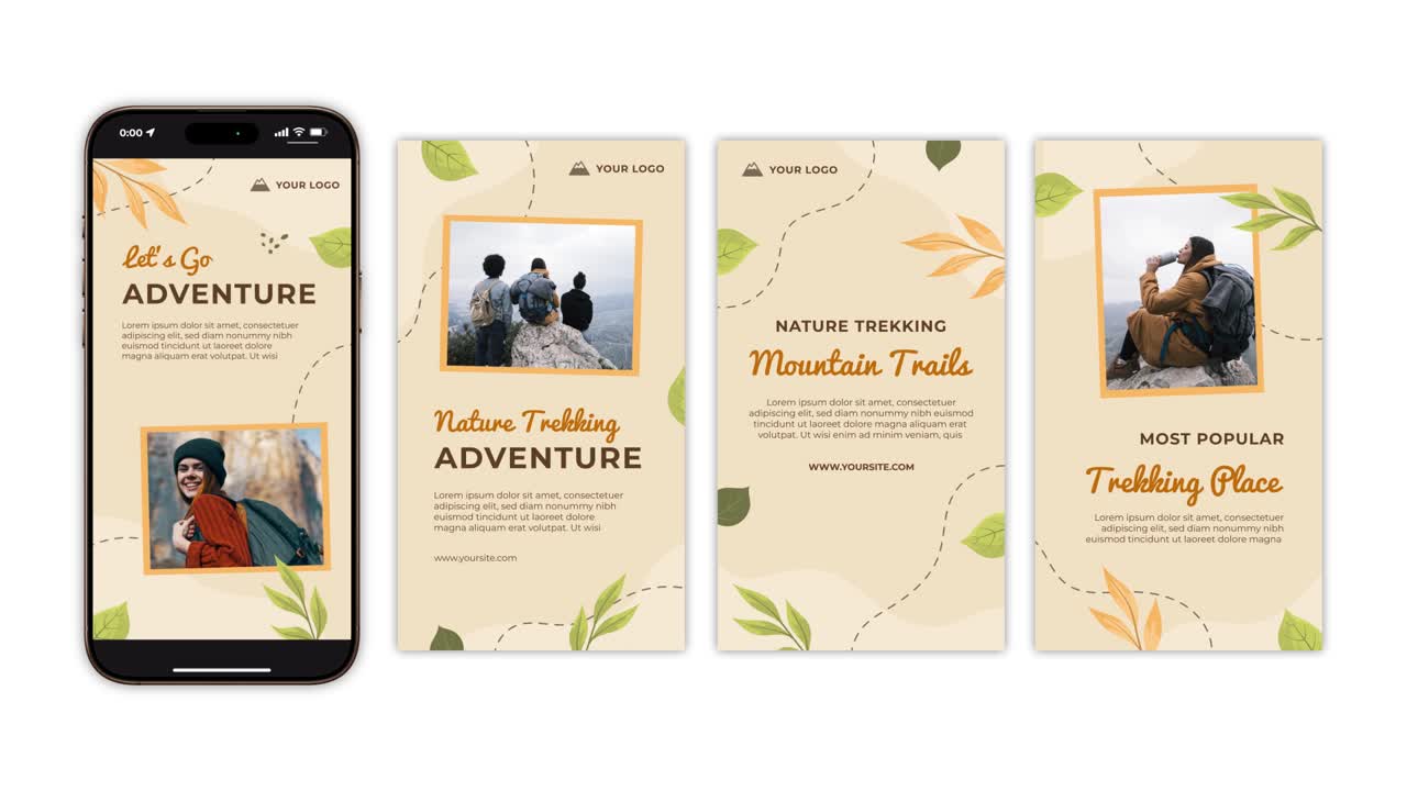 Adventure and Nature Trekking Images