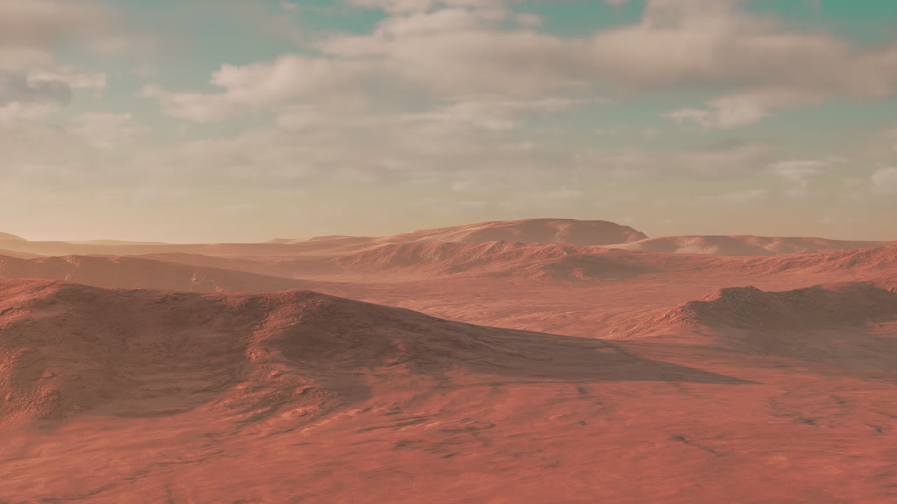 Tramonto sopra le dune di sabbia nel deserto
