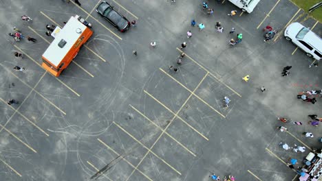 rally de la industria de camiones de alimentos en clarksville, tennessee