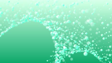 abstract background of small balls. 3d animation