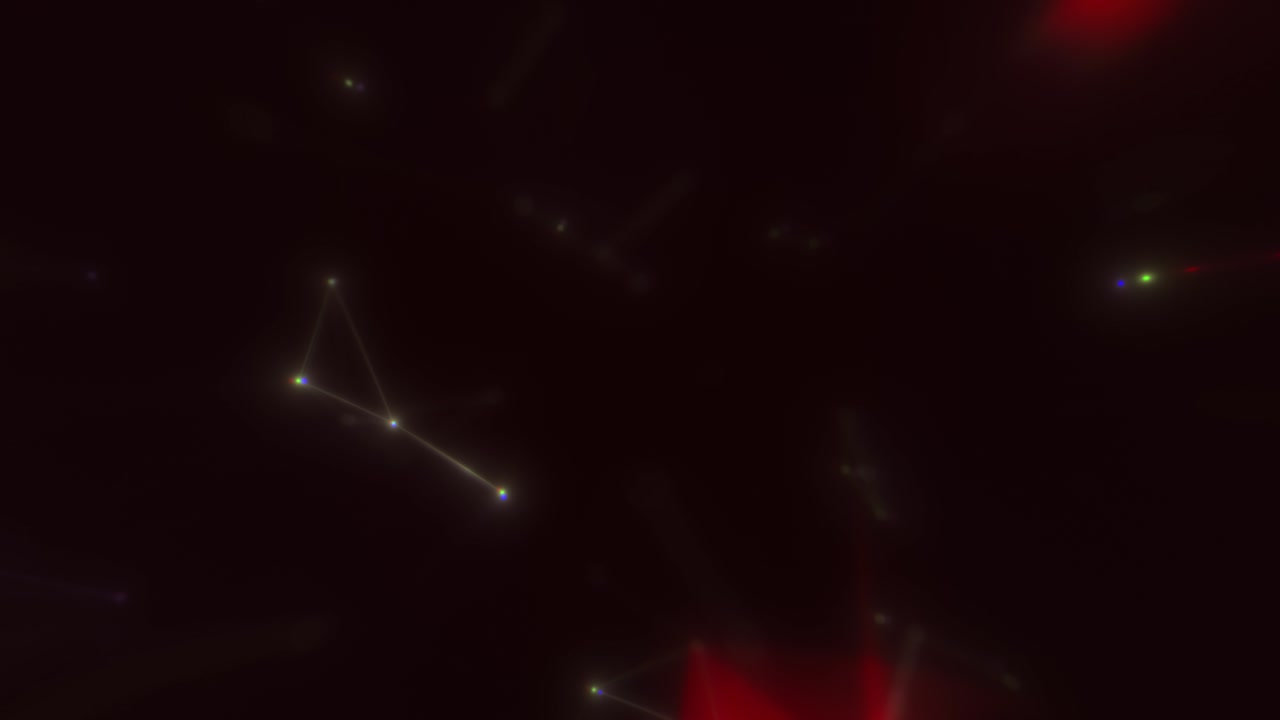 4k 추상 기술 및 과학 연결 배경