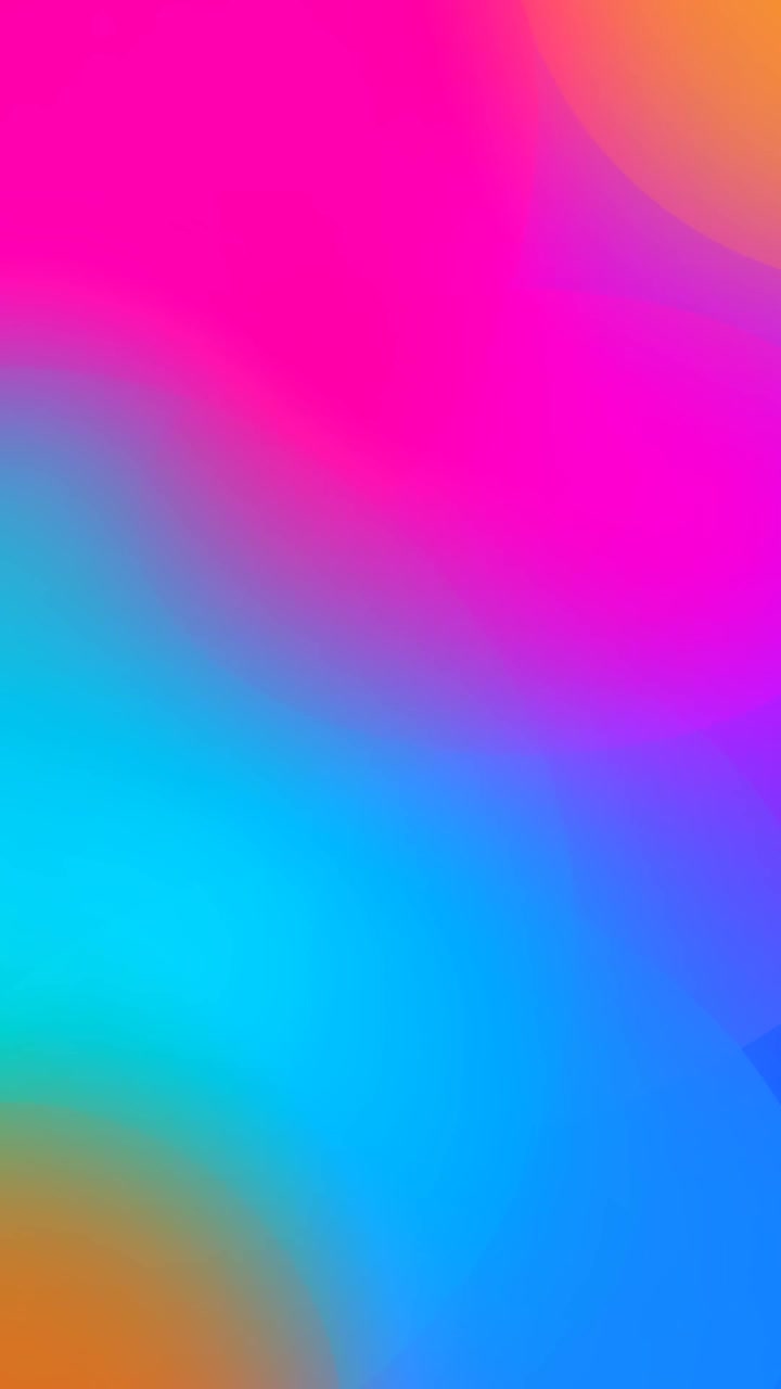 Abstract Motion Background with Soft Blended Colorful Circles