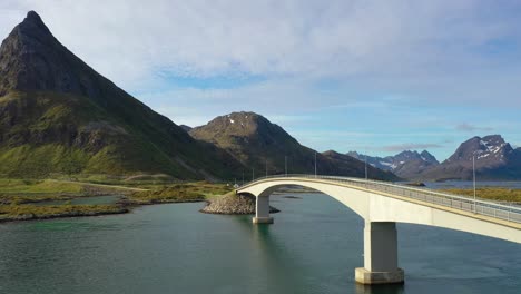 fredvang bridges panorama lofoten islands