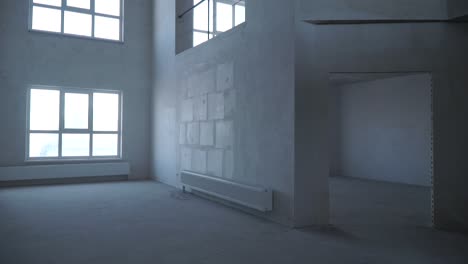 unfinished modern apartment interior