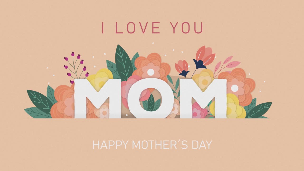 Happy mothers day i love you mom wishes and greeting card message for mom