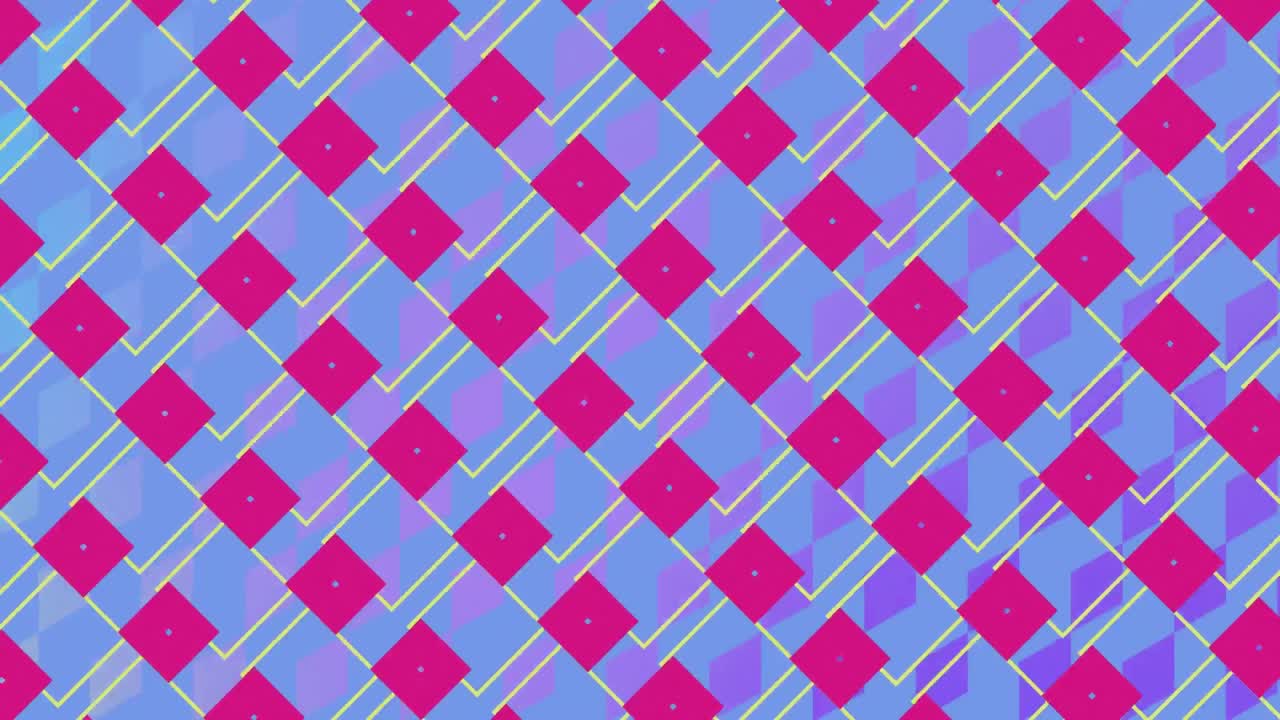 色とりどりの正方形のパターン