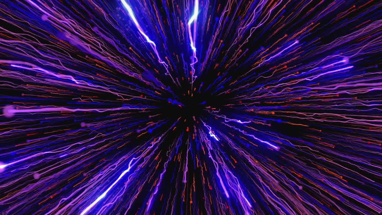 rayos abstractos y coloridos que explotan