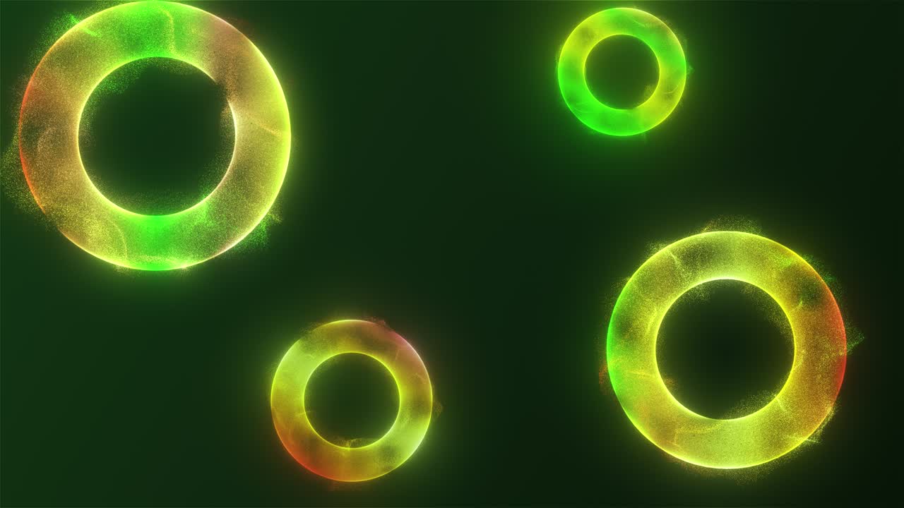 반이는 그라디언트 링 배경