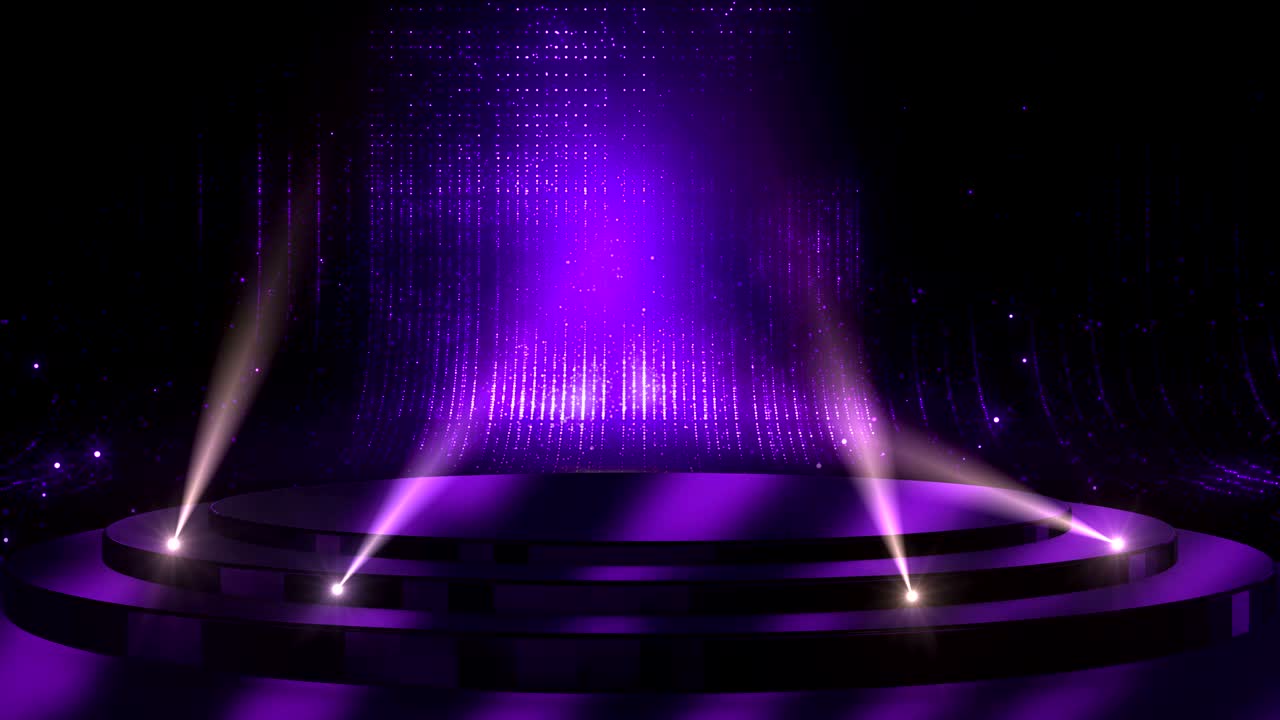 el escenario púrpura