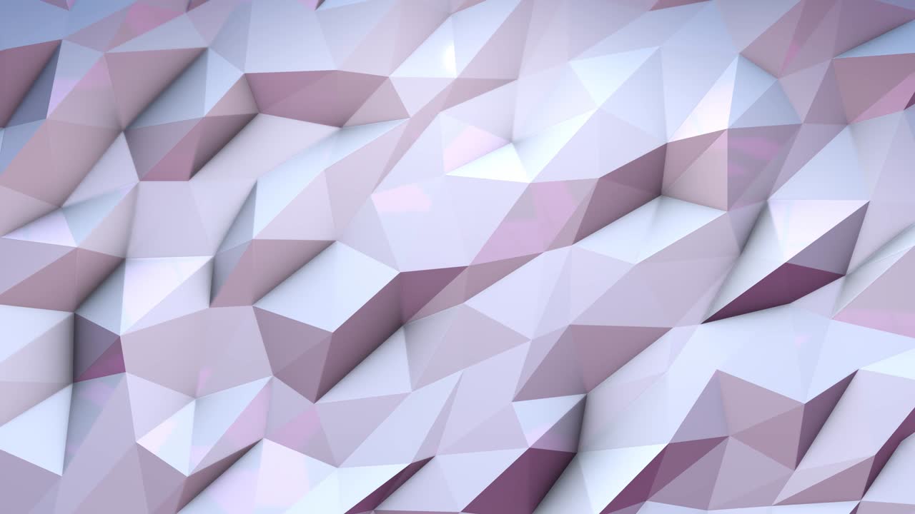 animación de fondo en movimiento renderización 3d de pared en movimiento patrón de triángulo