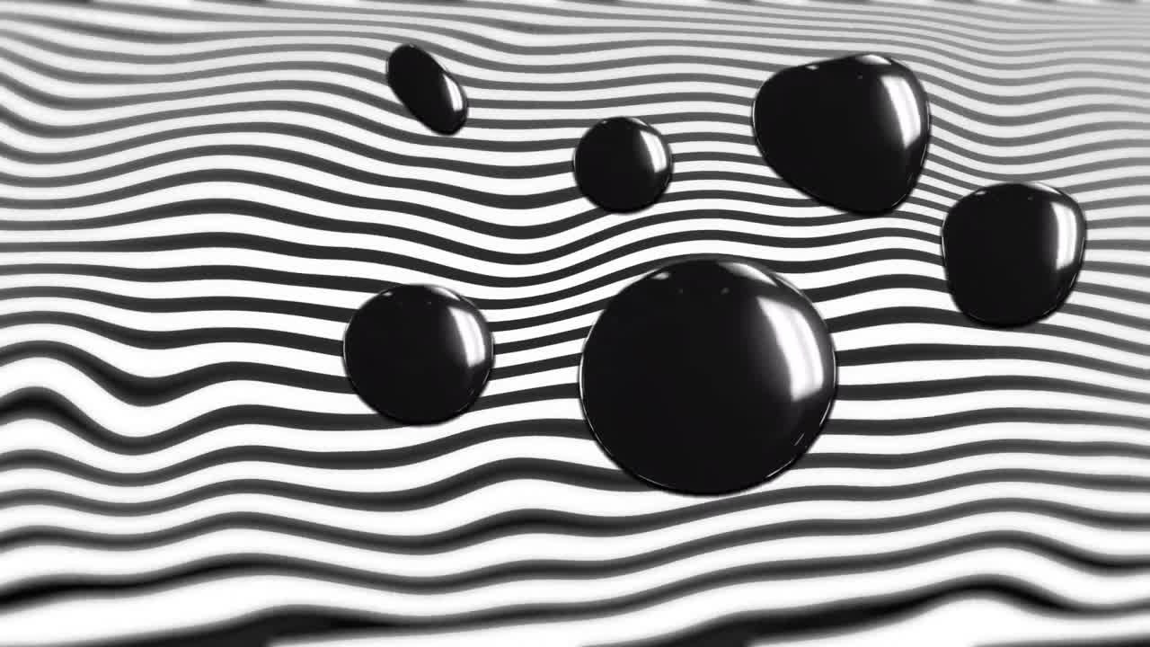 animación de puntos y líneas que se mueven sobre un fondo blanco.