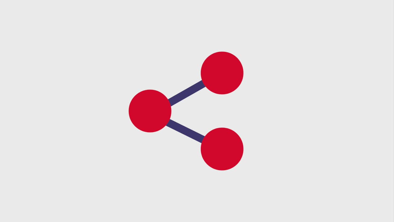 미디어 기호 아이콘을 공유합니다.