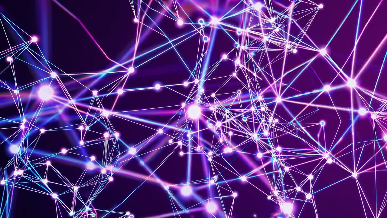 diseño abstracto de la red