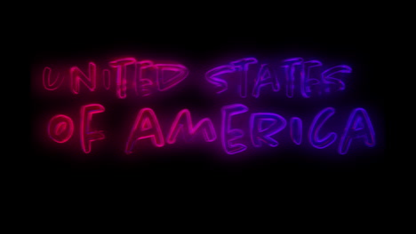 estados unidos de américa texto 4k